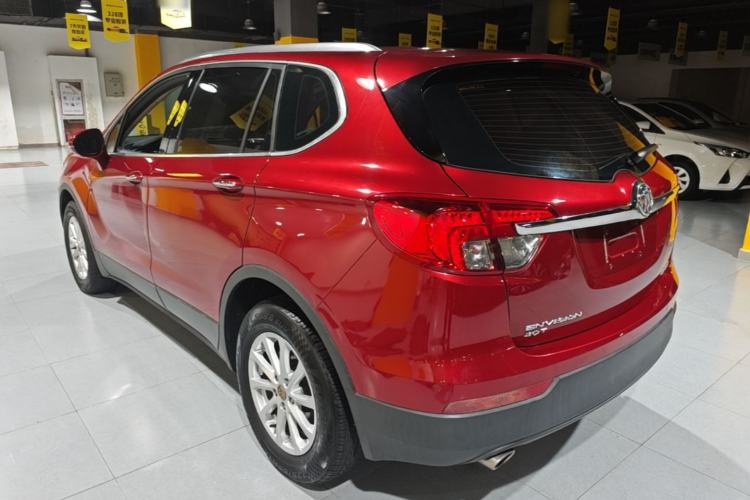 Used Buick Envision 2017 20T Two-Wheel Drive Elite Version Rear Left 45 Deg