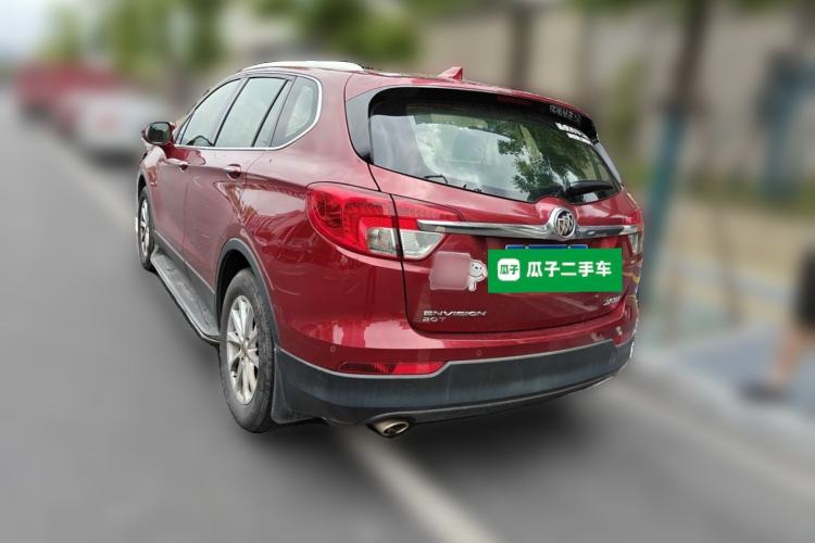 Used Buick Envision 2017 20T Two-Wheel Drive Luxury Model Rear Left 45 Deg