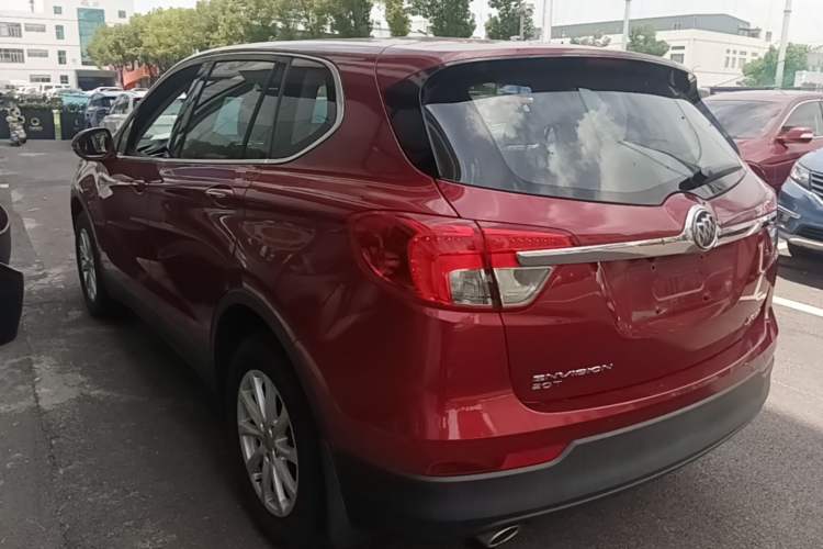 Used Buick Envision 2017 20T Two-Wheel-Drive Tech Edition Rear Left 45 Deg