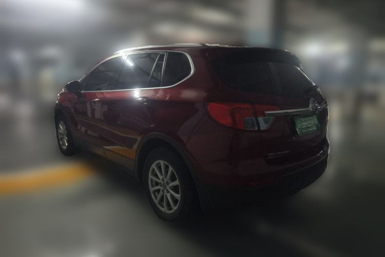 Used Buick Envision 2017 20T Four-Wheel Drive Luxury Model Rear Left 45 Deg