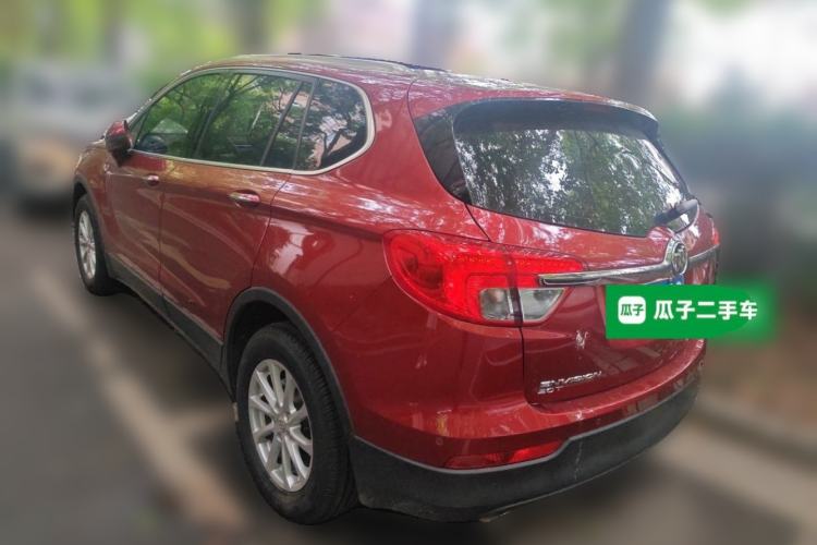 Used Buick Envision 2017 20T Two-Wheel Drive Elite Version Rear Left 45 Deg