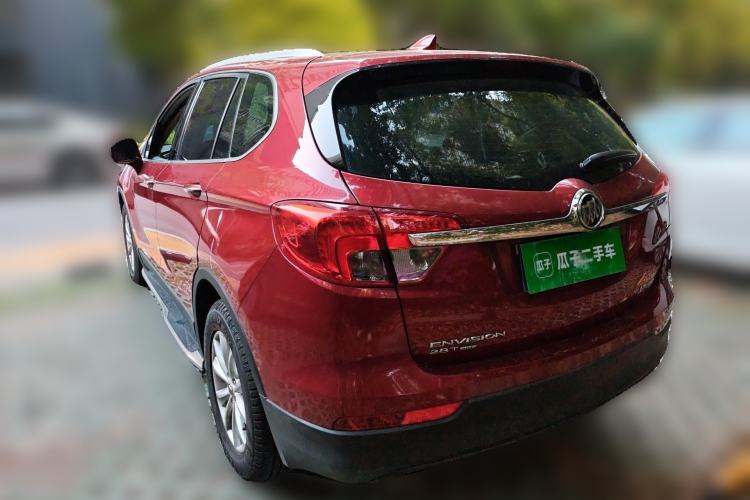 Used Buick Envision 2017 28T Four-Wheel Drive Elite Model Rear Left 45 Deg
