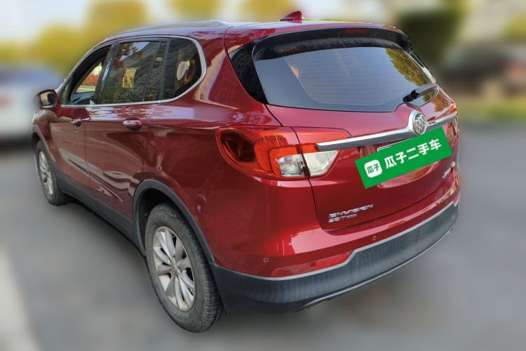 Used Buick Envision 2017 28T Four-Wheel Drive Elite Model Rear Left 45 Deg