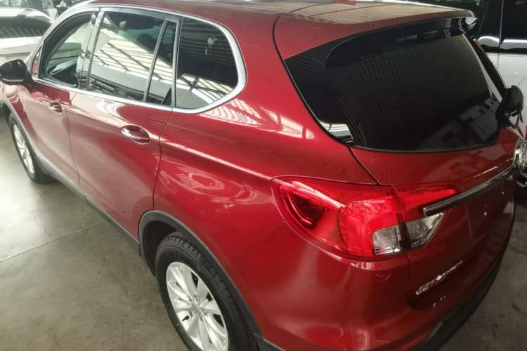 Used Buick Envision 2017 28T Four-Wheel Drive Elite Model Rear Left 45 Deg