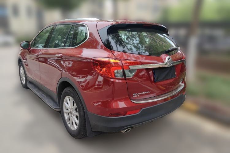 Used Buick Envision 2017 20T Two-Wheel Drive Luxury Model Rear Left 45 Deg