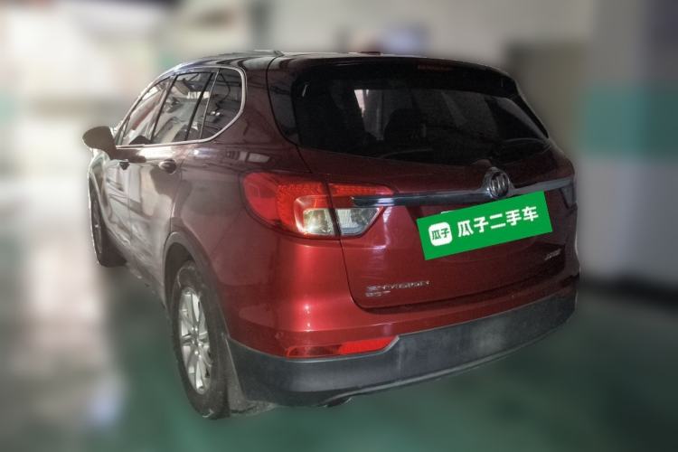 Used Buick Envision 2017 20T Two-Wheel Drive Luxury Model Rear Left 45 Deg