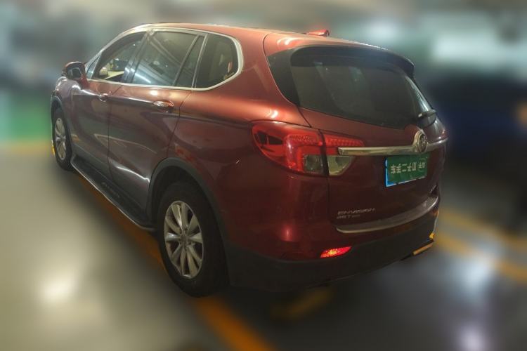 Used Buick Envision 2017 28T Four-Wheel Drive Elite Model Rear Left 45 Deg