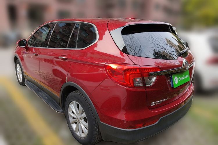 Used Buick Envision 2017 28T Four-Wheel Drive Elite Model Rear Left 45 Deg