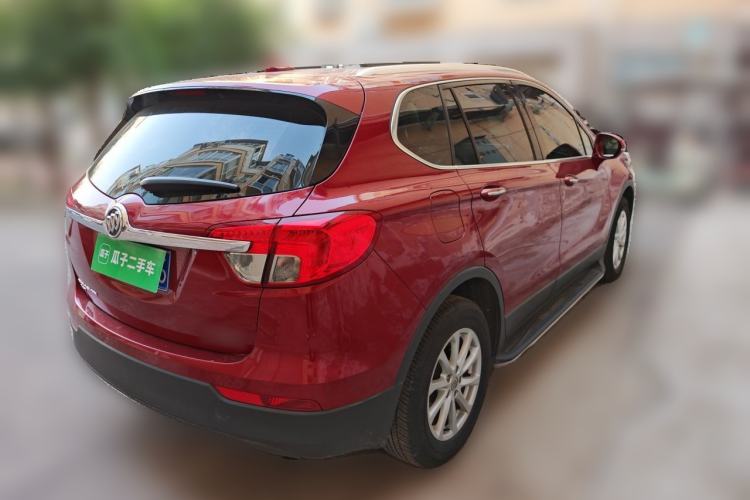 Used Buick Envision 2017 20T Two-Wheel Drive Luxury Model Rear Right 45 Deg