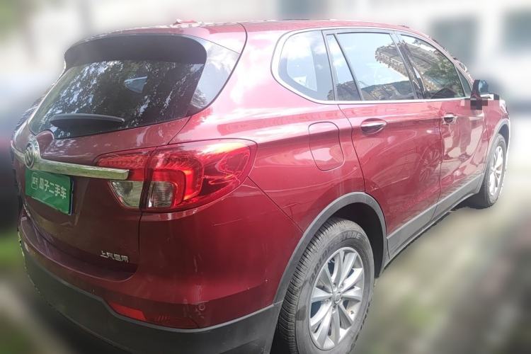 Used Buick Envision 2017 28T Four-Wheel Drive Elite Model Rear Right 45 Deg