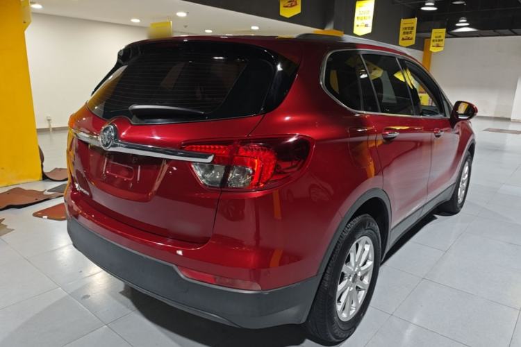 Used Buick Envision 2017 20T Two-Wheel Drive Elite Version Rear Right 45 Deg