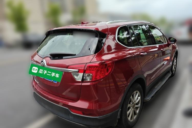 Used Buick Envision 2017 20T Two-Wheel Drive Luxury Model Rear Right 45 Deg