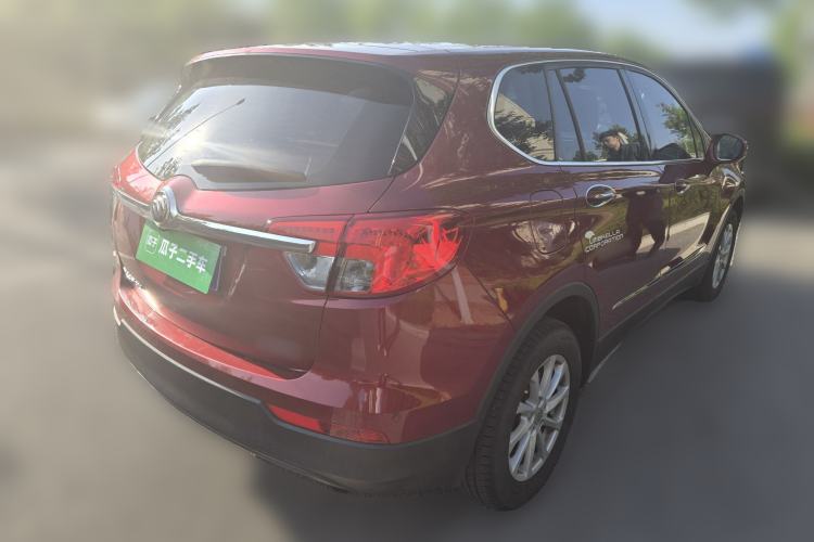 Used Buick Envision 2017 20T Two-Wheel-Drive Tech Edition Rear Right 45 Deg