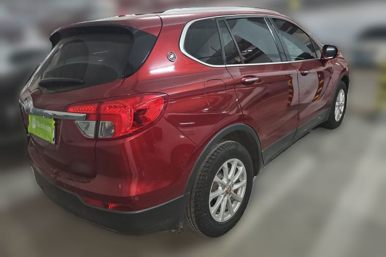 Used Buick Envision 2017 20T Two-Wheel Drive Luxury Model Rear Right 45 Deg
