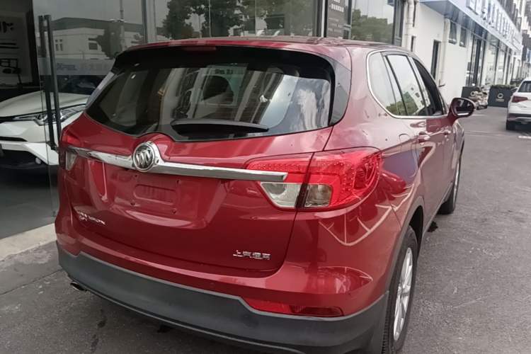 Used Buick Envision 2017 20T Two-Wheel-Drive Tech Edition Rear Right 45 Deg