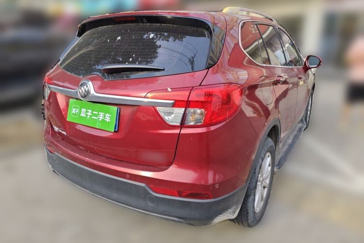 Used Buick Envision 2017 20T Two-Wheel-Drive Tech Edition Rear Right 45 Deg
