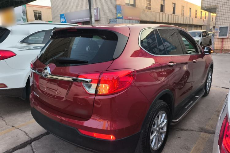 Used Buick Envision 2017 20T Two-Wheel-Drive Tech Edition Rear Right 45 Deg