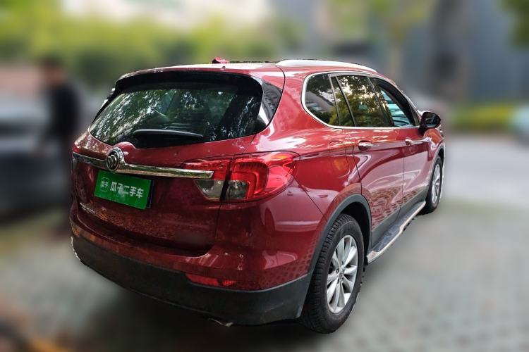 Used Buick Envision 2017 28T Four-Wheel Drive Elite Model Rear Right 45 Deg