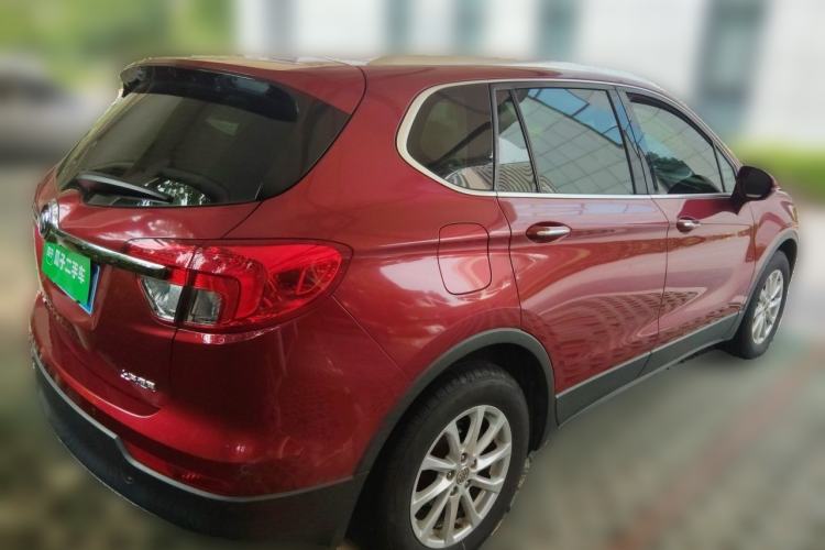 Used Buick Envision 2017 20T Two-Wheel Drive Elite Version Rear Right 45 Deg