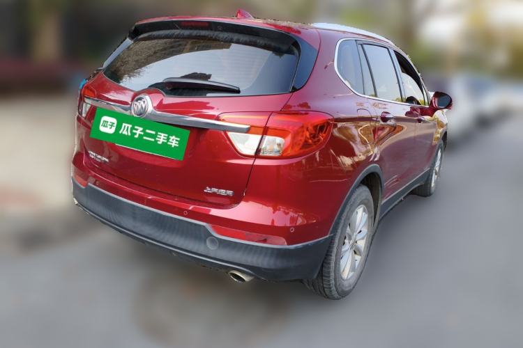 Used Buick Envision 2017 28T Four-Wheel Drive Elite Model Rear Right 45 Deg