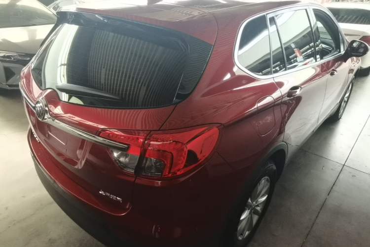 Used Buick Envision 2017 28T Four-Wheel Drive Elite Model Rear Right 45 Deg
