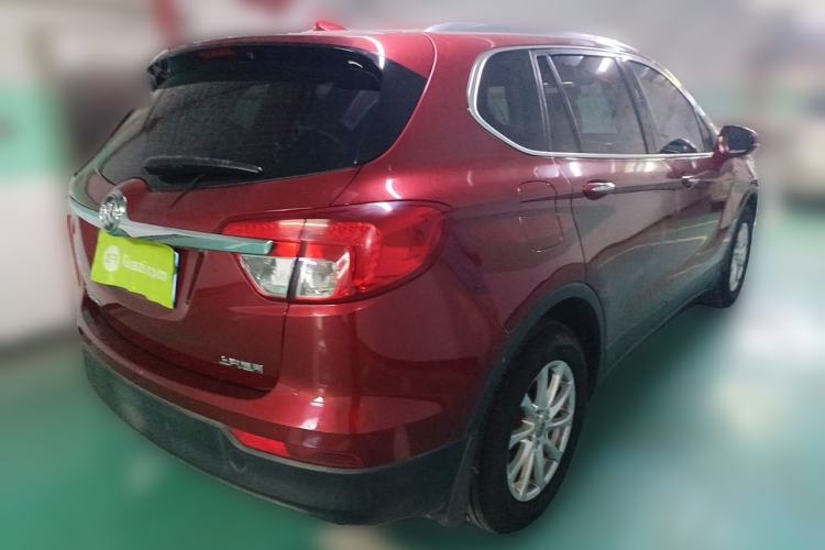 Used Buick Envision 2017 20T Two-Wheel Drive Luxury Model Rear Right 45 Deg
