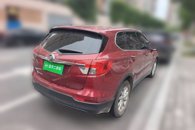 Used Buick Envision 2017 20T Two-Wheel Drive Leading Version Rear Right 45 Deg