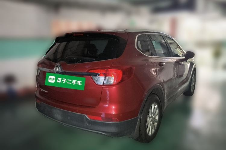 Used Buick Envision 2017 20T Two-Wheel Drive Luxury Model Rear Right 45 Deg
