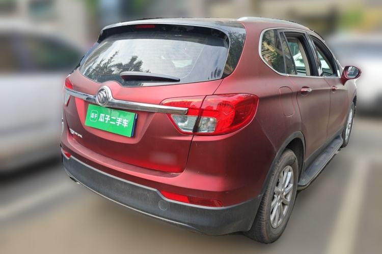 Used Buick Envision 2017 20T Two-Wheel Drive Luxury Model Rear Right 45 Deg