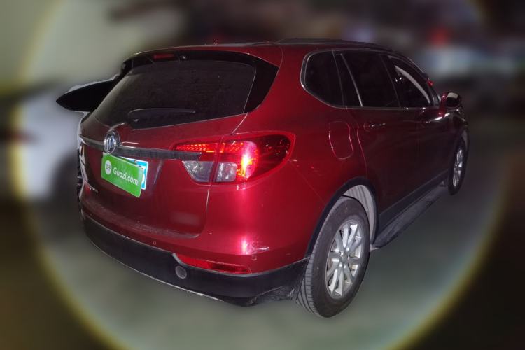 Used Buick Envision 2017 20T Two-Wheel Drive Luxury Model Rear Right 45 Deg