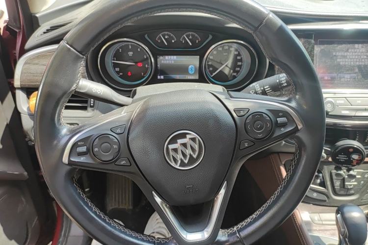 Used Buick Envision 2017 28T Four-Wheel Drive Elite Model Steering Wheel