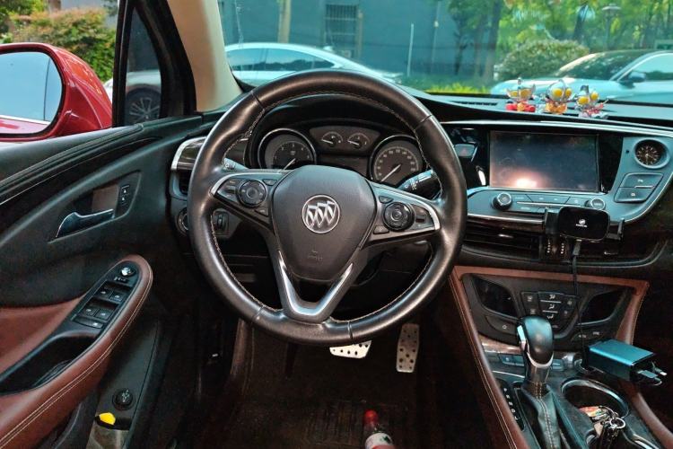 Used Buick Envision 2017 28T Four-Wheel Drive Elite Model Steering Wheel