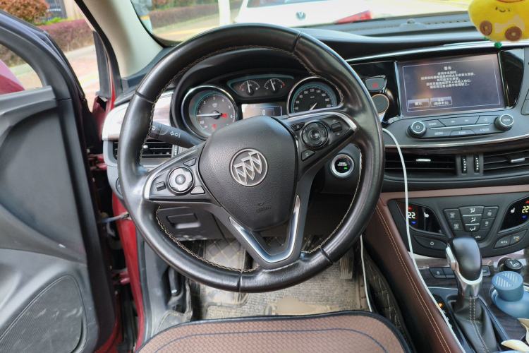 Used Buick Envision 2017 28T Four-Wheel Drive Elite Model Steering Wheel