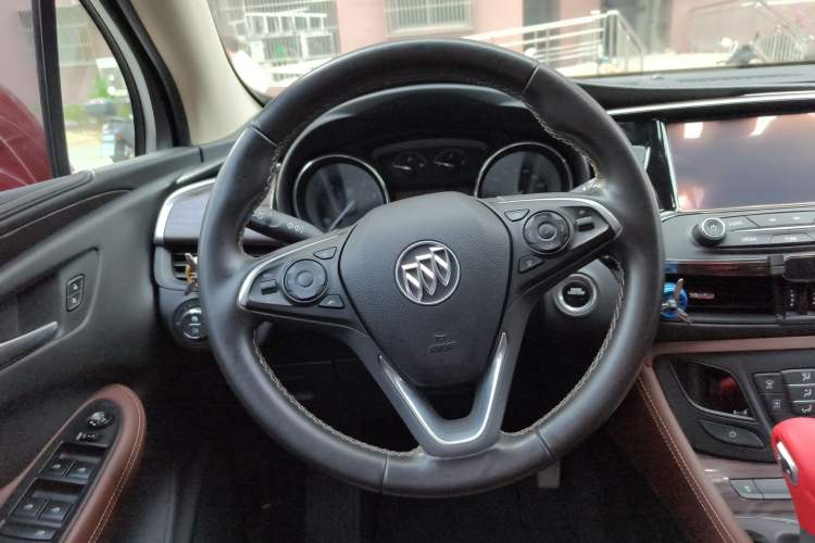 Used Buick Envision 2017 28T Four-Wheel Drive Elite Model Steering Wheel