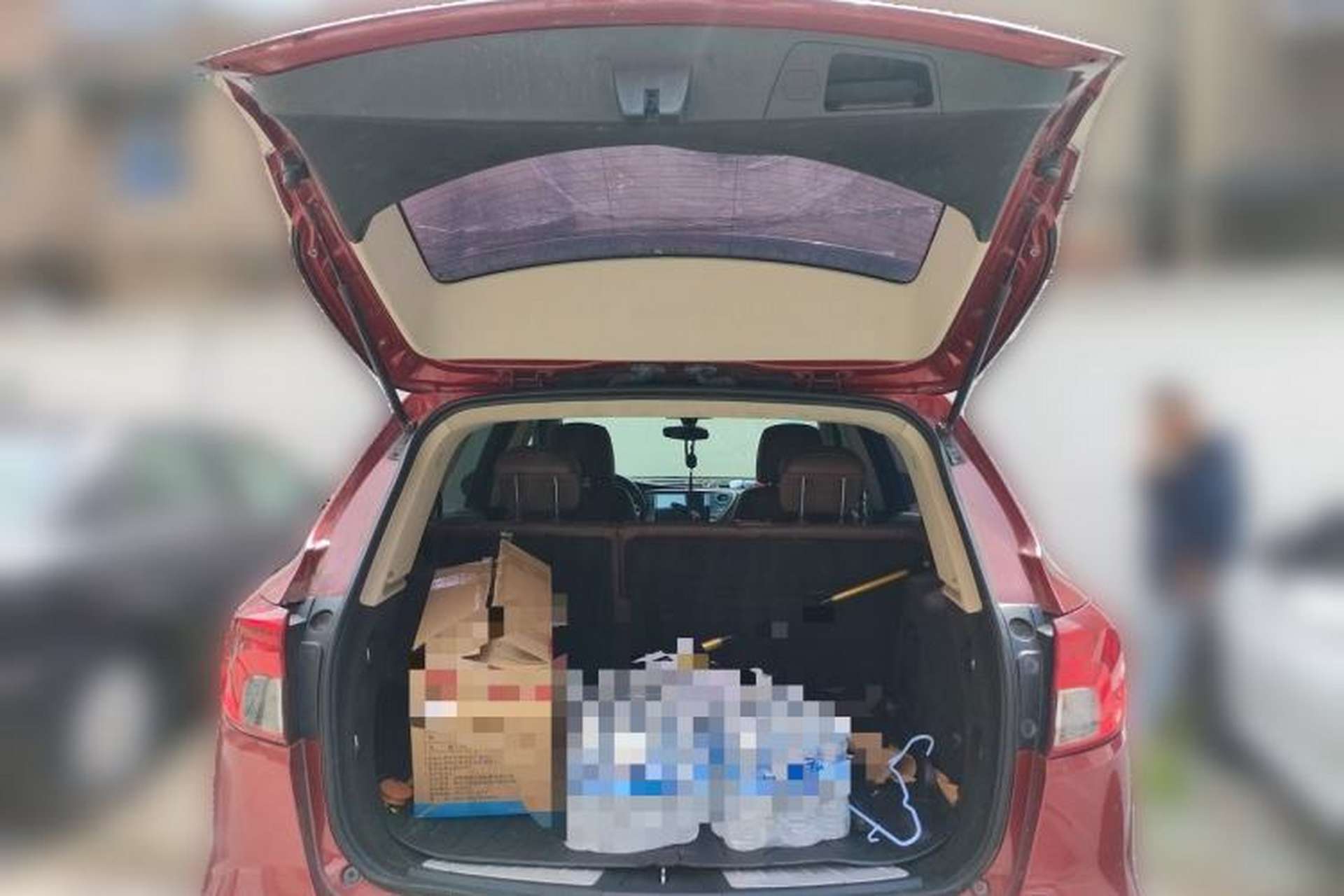 Used Buick Envision 2017 20T Two-Wheel Drive Elite Version Trunk