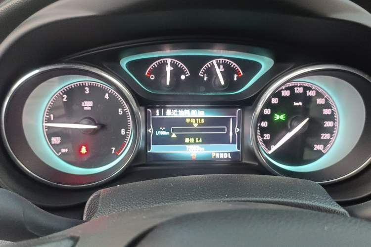 Used Buick Envision 2017 20T Two-Wheel Drive Elite Version Instrument Cluster