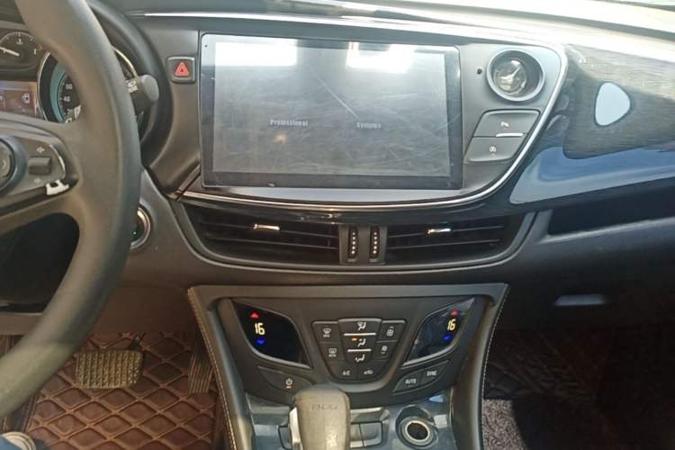 Used Buick Envision 2017 20T Two-Wheel Drive Leading Version Audio And AC Panel