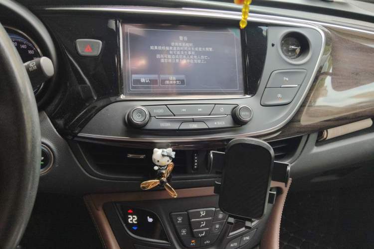 Used Buick Envision 2017 20T Two-Wheel Drive Elite Version Audio And AC Panel