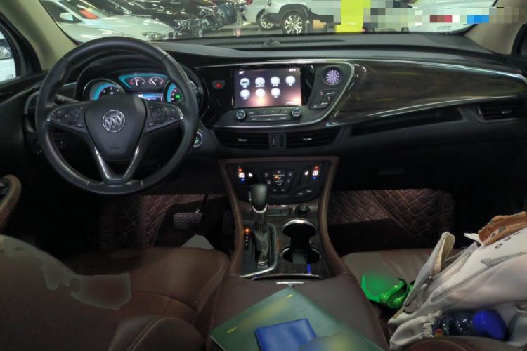 Used Buick Envision 2017 20T Two-Wheel Drive Luxury Model Center Console