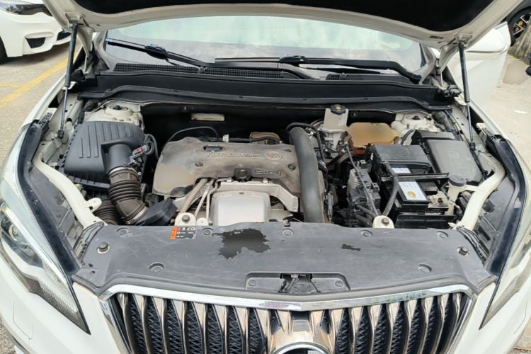 Used Buick Envision 2017 28T Four-Wheel Drive Elite Model Engine Bay