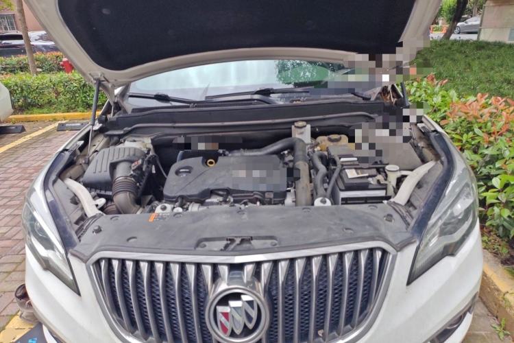 Used Buick Envision 2017 20T Two-Wheel Drive Elite Version Engine Bay