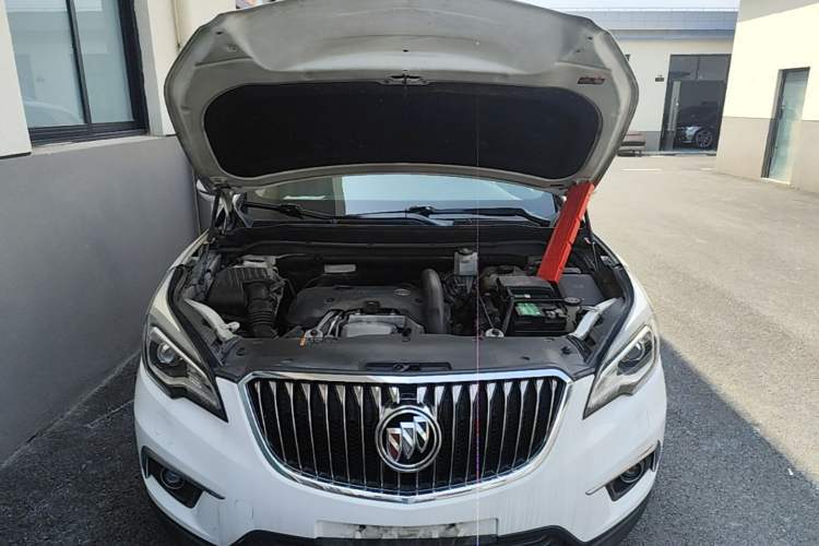 Used Buick Envision 2017 28T Four-Wheel Drive Elite Model Engine Bay