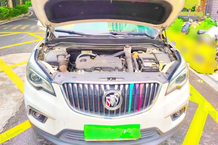 Used Buick Envision 2017 20T Two-Wheel Drive Leading Version Engine Bay