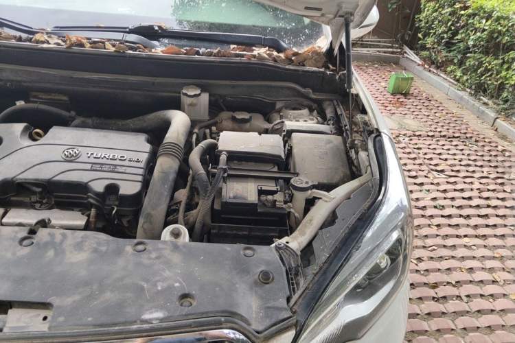 Used Buick Envision 2017 20T Two-Wheel Drive Elite Version Engine Bay Left
