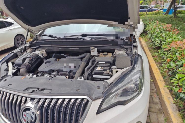 Used Buick Envision 2017 20T Two-Wheel Drive Elite Version Engine Bay Left