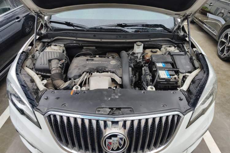 Used Buick Envision 2017 28T Four-Wheel Drive Elite Model Engine Bay