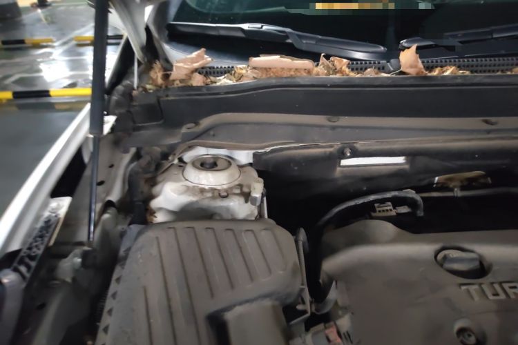 Used Buick Envision 2017 28T Four-Wheel Drive Elite Model Engine Bay Right