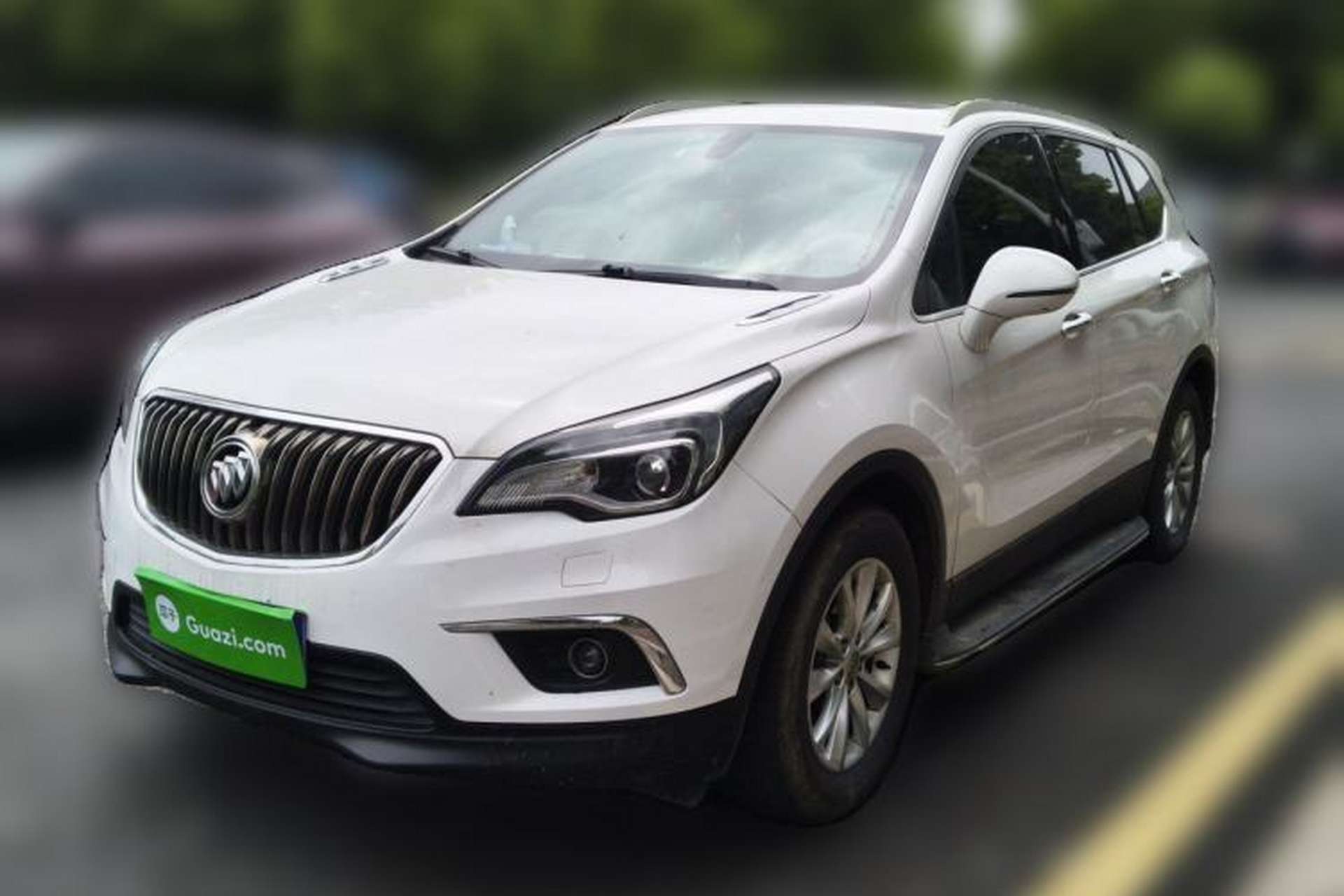 Used Buick Envision 2017 28T Four-Wheel Drive Elite Model Front Left 45 Deg