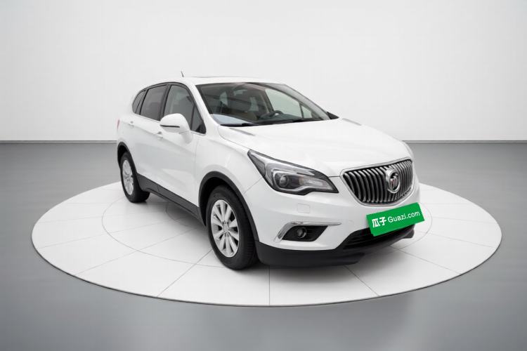 Used Buick Envision 2017 28T Four-Wheel Drive Elite Model Front Right 45 Deg