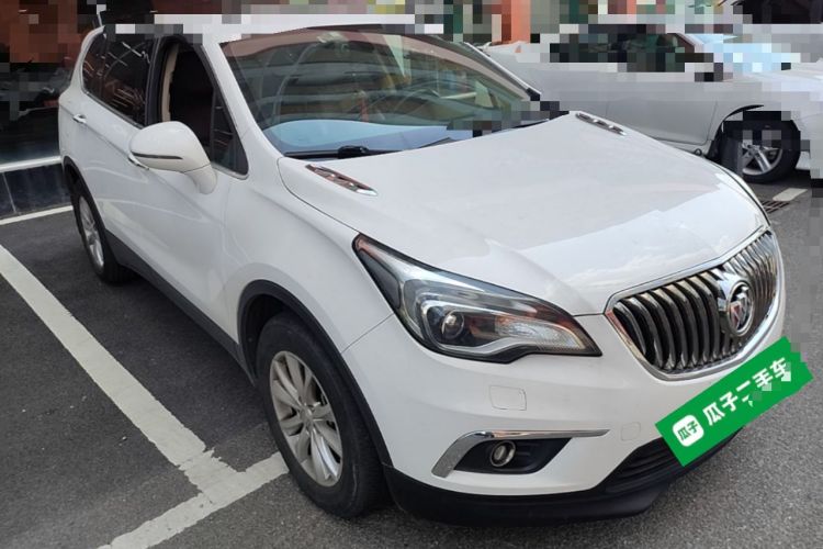 Used Buick Envision 2017 28T Four-Wheel Drive Elite Model Front Right 45 Deg
